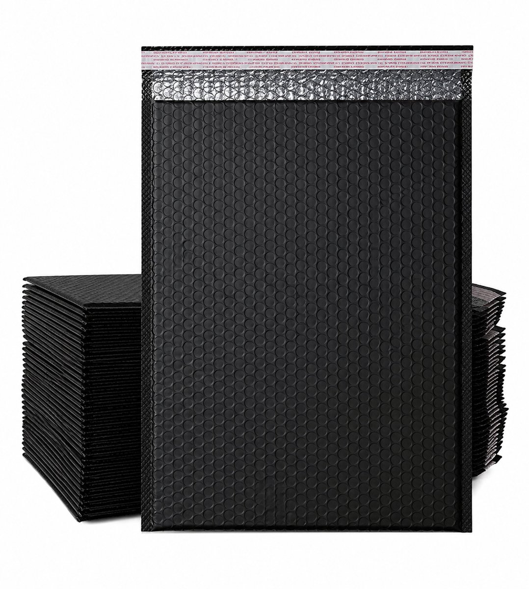 BRD® 5 A4 Zwart Bubbel Enveloppen - 26x32+4 cm - Luchtkussen envelop