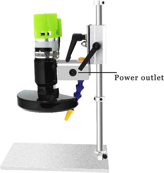 Flessensnijder Elektrisch - Glas Snijmachine - Creatief Hobbyen - Instelbare Snelheid - 60 mm Zaagdiepte - Zilver — afbeelding 5