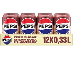 Pepsi Treats Vanille & Cream 12x33cl