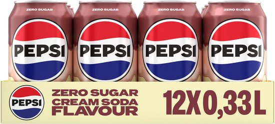 Pepsi Treats Vanille & Cream 12x33cl