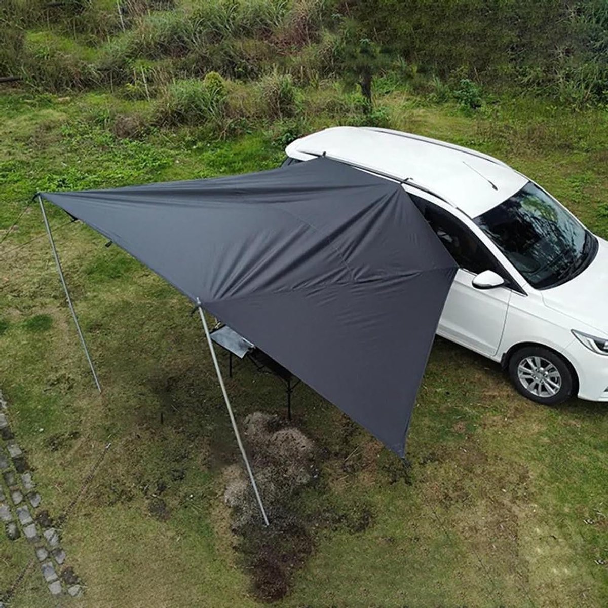 Autotent - Auto Luifel - Kamperen Strand - Waterdichte UV-Bescherming - 2.5m x 4m - Normal