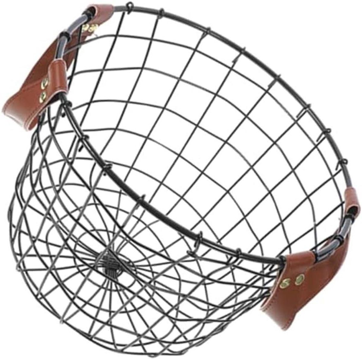 Metalen Houtmand - Opbergbak - Hout Opslag - Rustiek Boerderij Design - 258 cm - Zwart