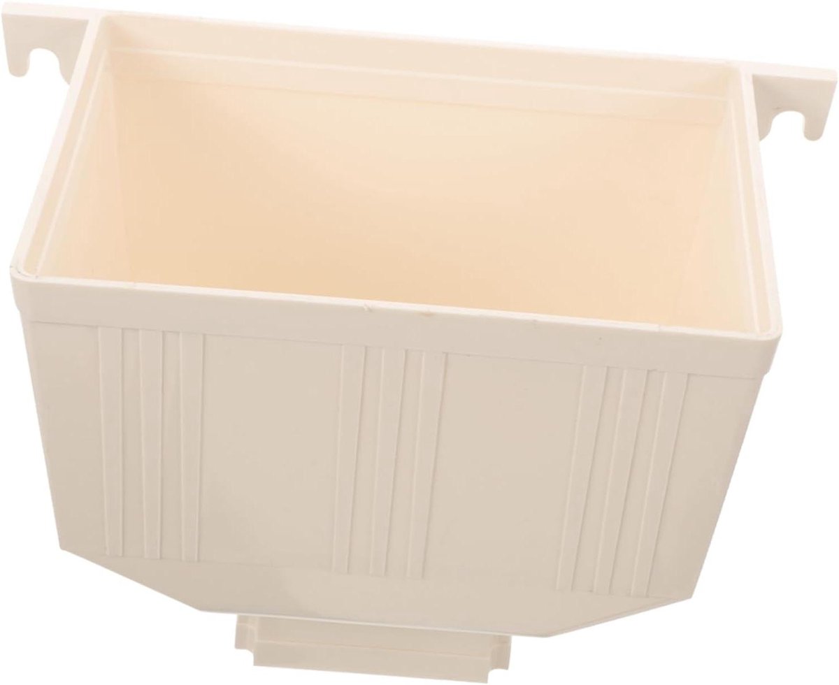 Regenwater Aansluiting - Goot Adapter - Water Afvoeren - Eenvoudige Installatie - 23.5 cm - Grijs