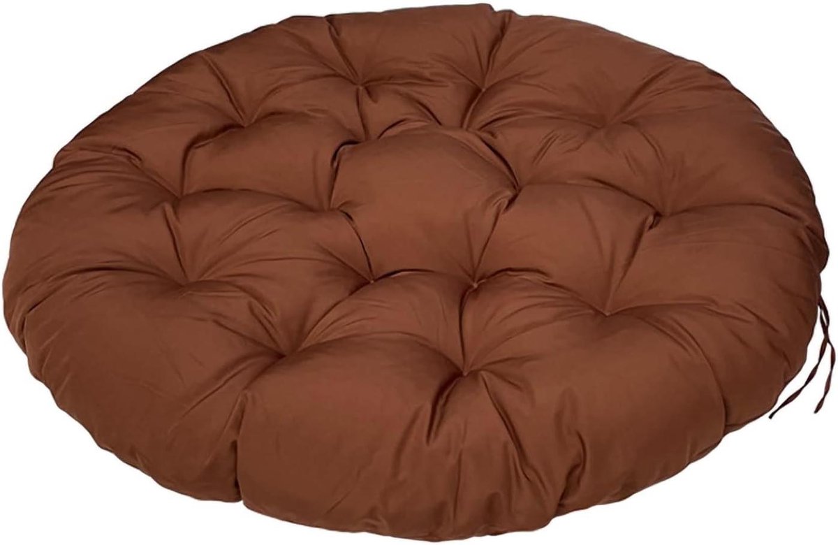 Zitkussen Rond Dubbel - Tuinstoel Kussen - Comfortabel Zitten - Waterdichte Zeilstof - 170