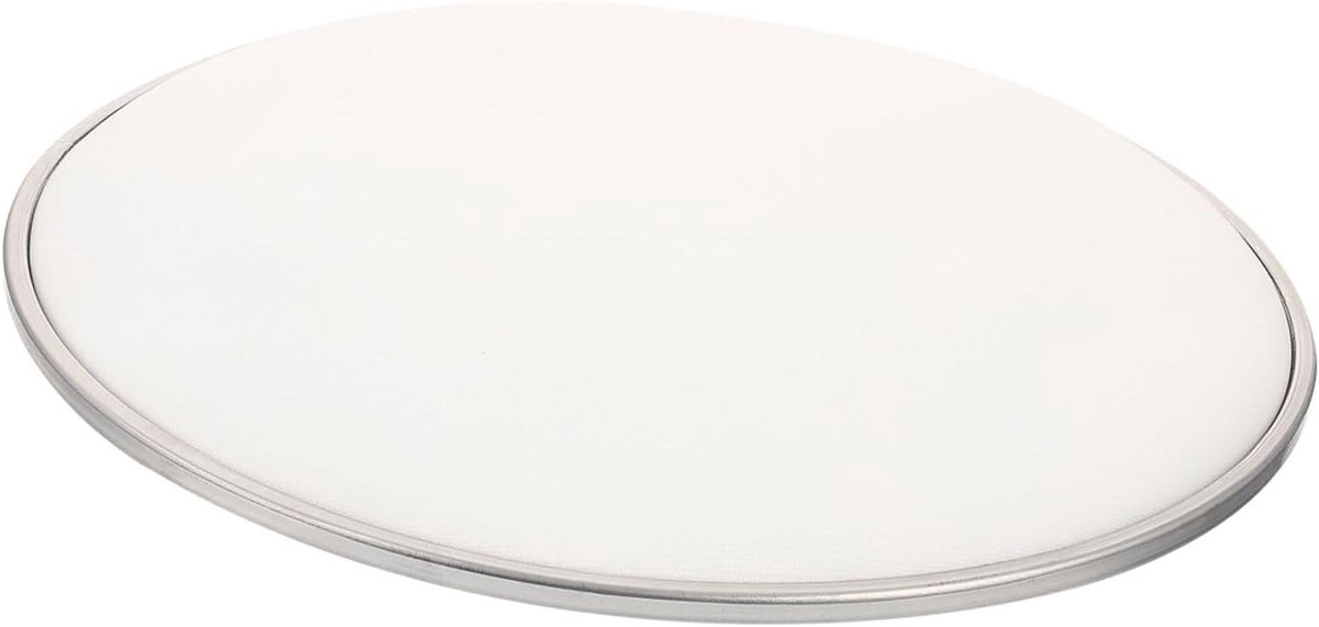 Drumvel - Percussie Onderdeel - Muziek Maken - Versterkt Bas - 10 Inch - Wit