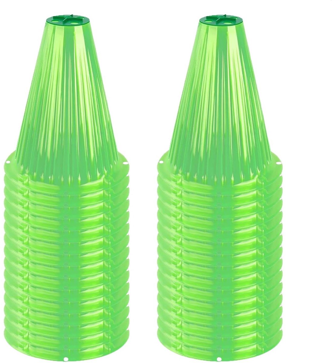 Herbruikbare Plantenklok - Beschermhoes Kweek - Planten Beschermen - Verstelbare Ventilatie - 239 cm Hoog - Transparant