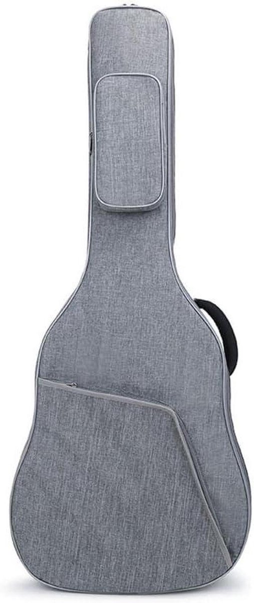 Gitaartas met banden - Gitaarhoes - Gitaar vervoeren - Verdikte sponslaag - 39 inch - Grijs