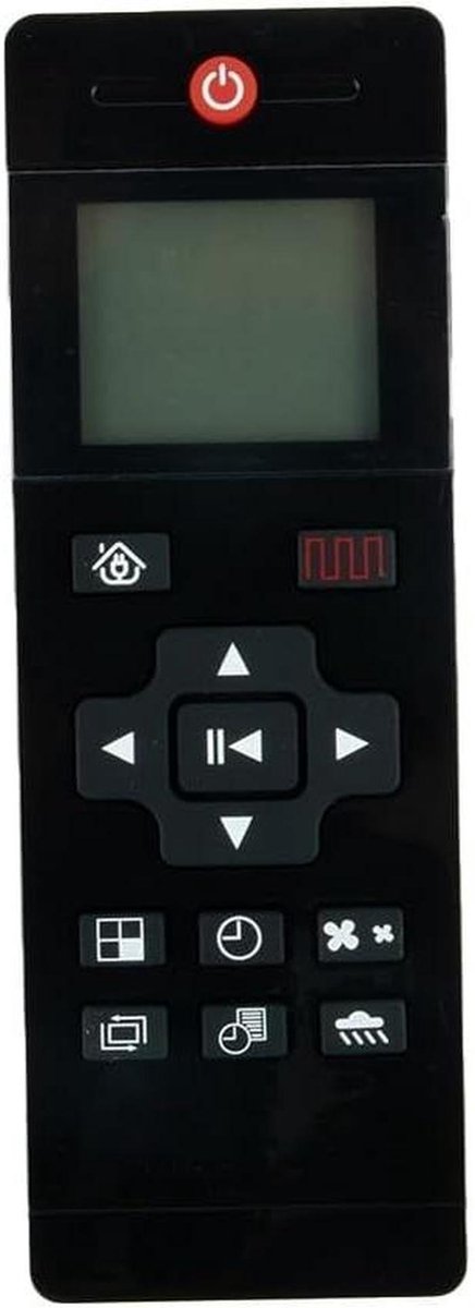 Robot Stofzuiger Afstandsbediening - Extra Bediening - Apparaat Beheer - Brede Compatibiliteit - 13 x 4 x 2 cm - Zwart