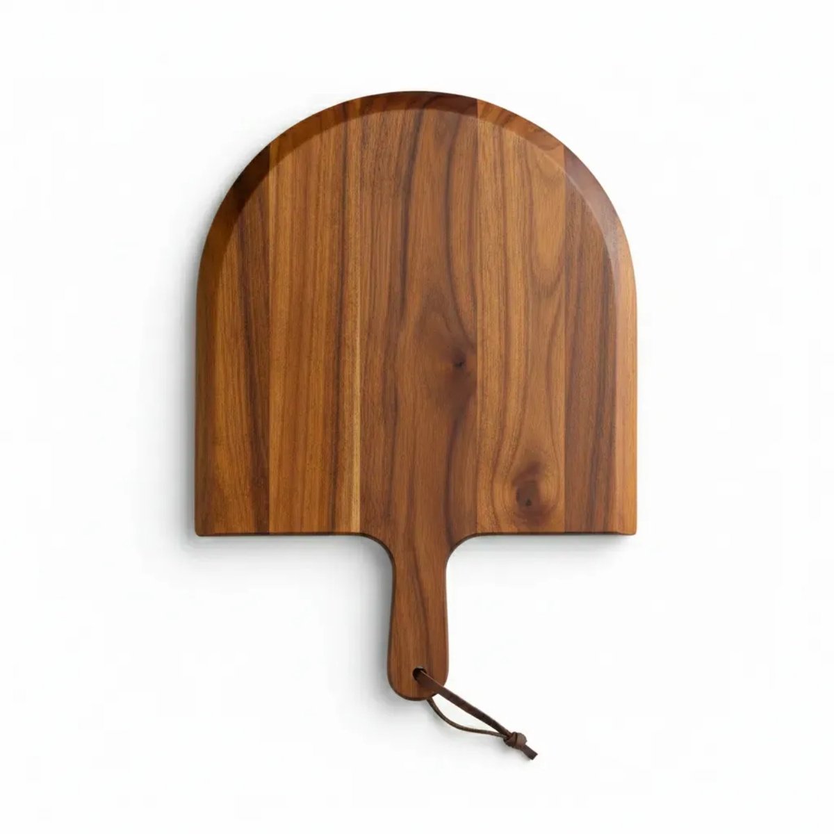 Les Plaisirs Du Chef – Mini-Serveersnijplank van Acaciahout 20,3 × 27,5 cm – Tapas & Bruschetta Plank – Handgemaakt Houten Serveerbord – Natuurlijk & Duurzaam – Ideaal voor Kaas, Hapjes en Antipasti