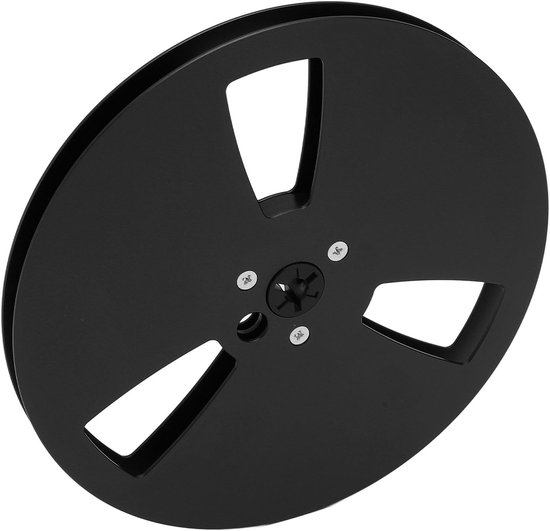 Lege Spoel - Tape Reel - Geluidsopname - Drie Gaten - 7 Inch - Zwart — afbeelding 3