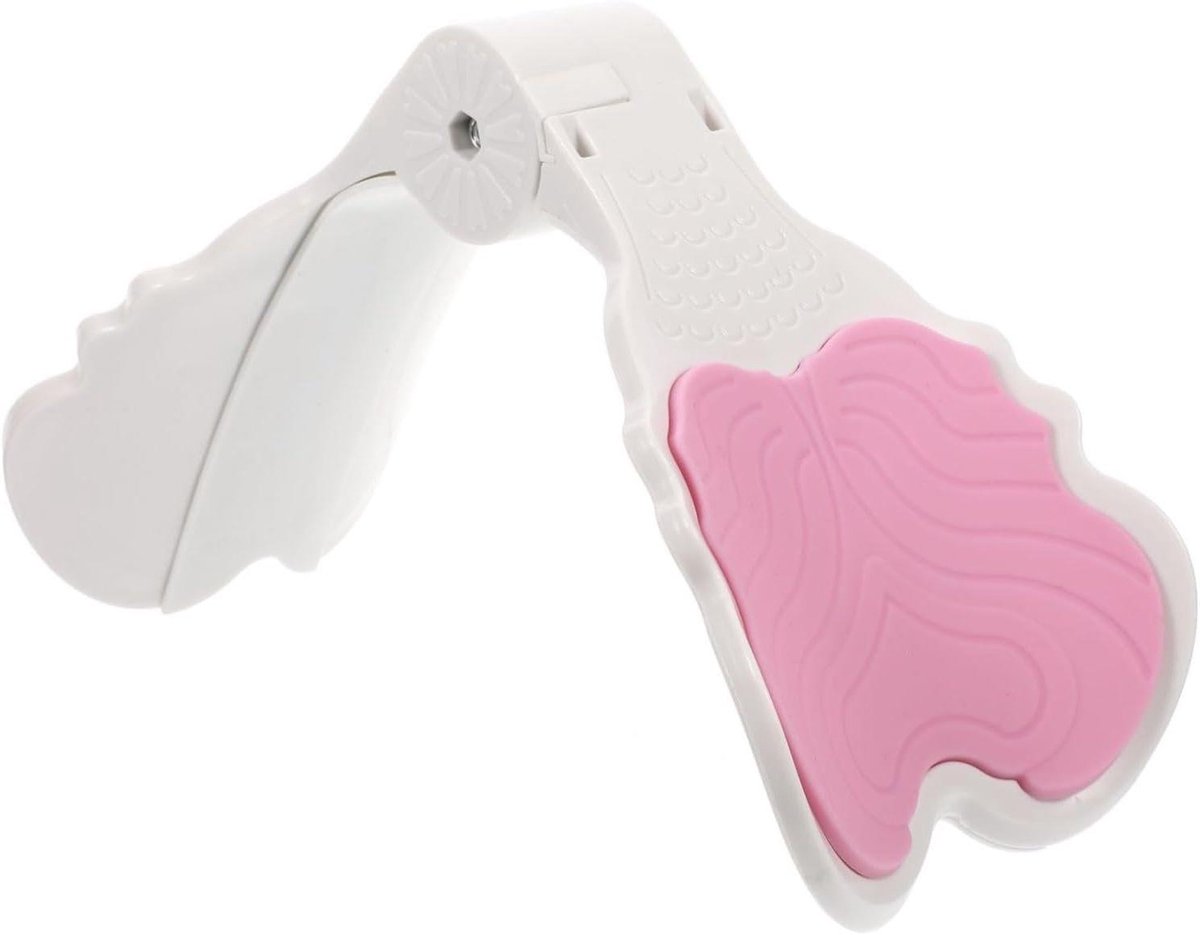 Beenspreider Oefening - Heup Trainer - Lichaamsvormen - Flexibel en Draagbaar - 20.5 cm - Roze