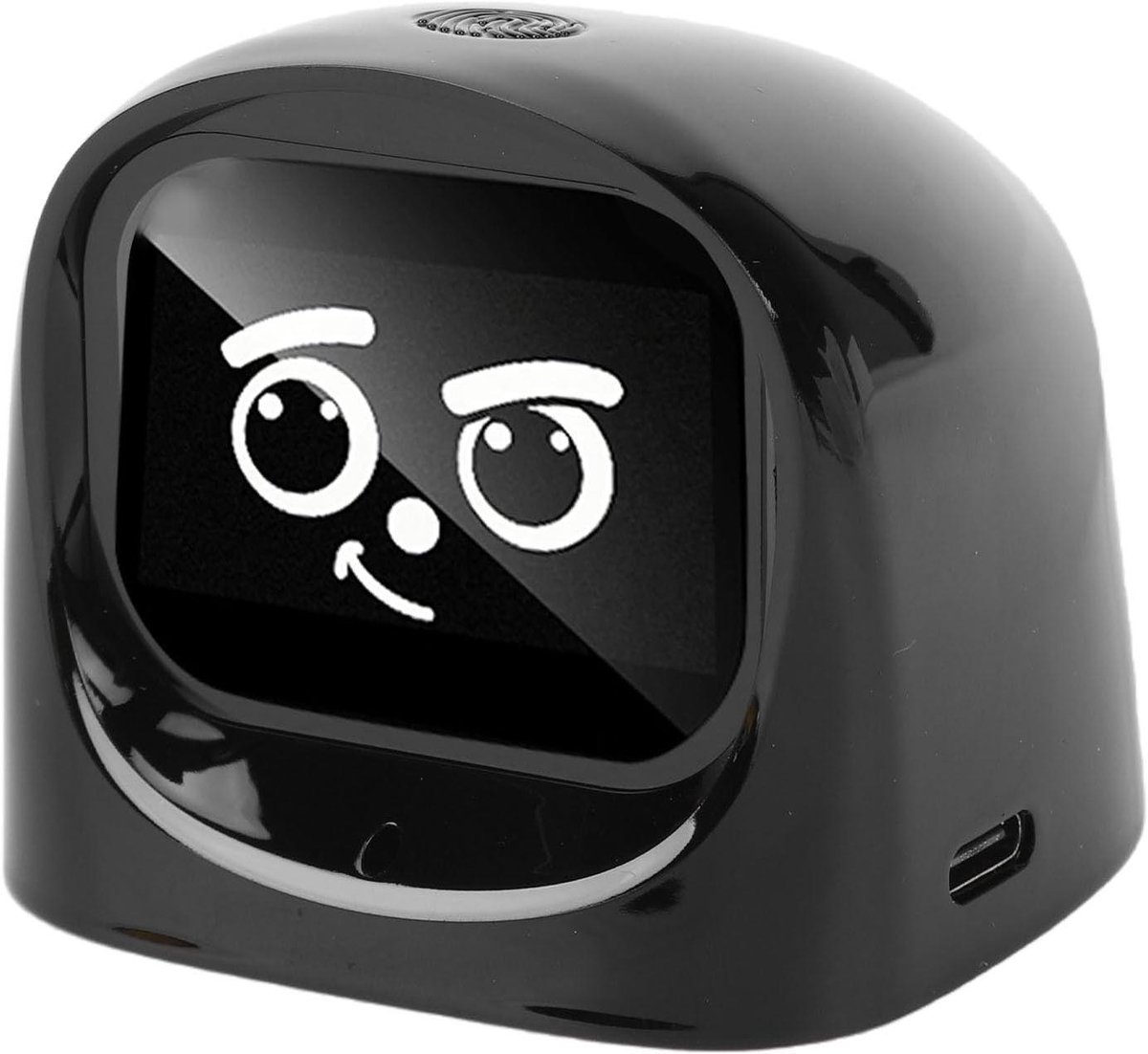AI Auto Metgezel - Slimme Robot - Reis Entertainment - Interactieve Functies - 9.5 x 7.5 x 6 cm - Zwart