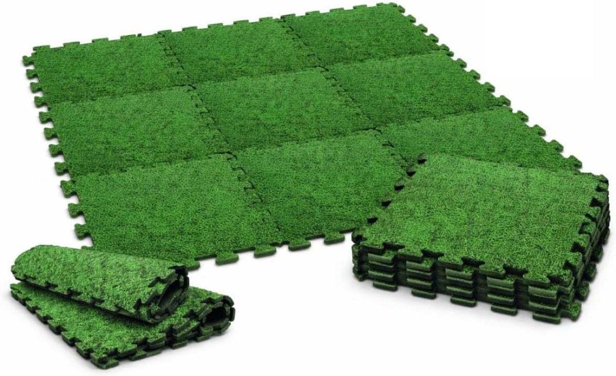 ZMR® Zwembad Tegels - Zwembadtegels - Tegels Zwembad - Groen - 50cm x 50cm x 4cm