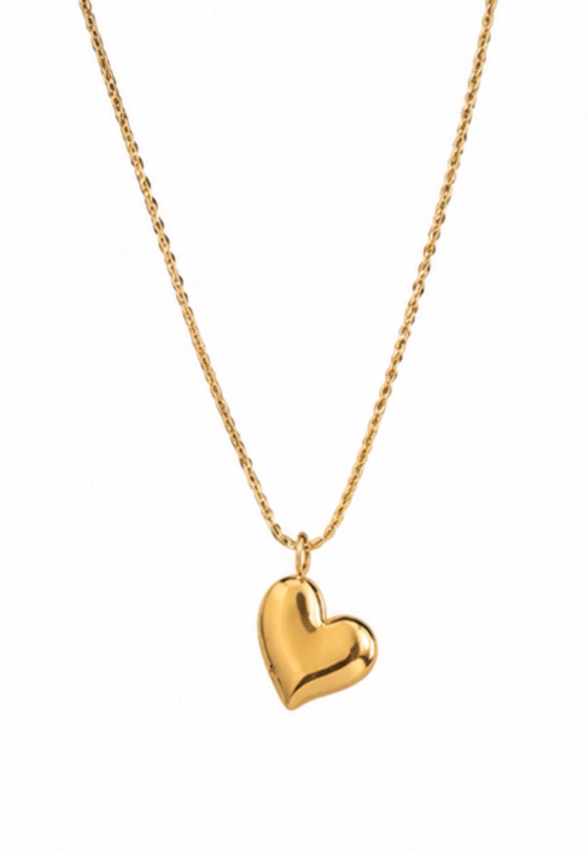 Luxe ketting - verguld - Stijlvolle ketting - Goudkleurig - Roestvrijstalen -Cadeau Voor Vrouwen- cadeau -Valentijn - Liefde - Verrassing