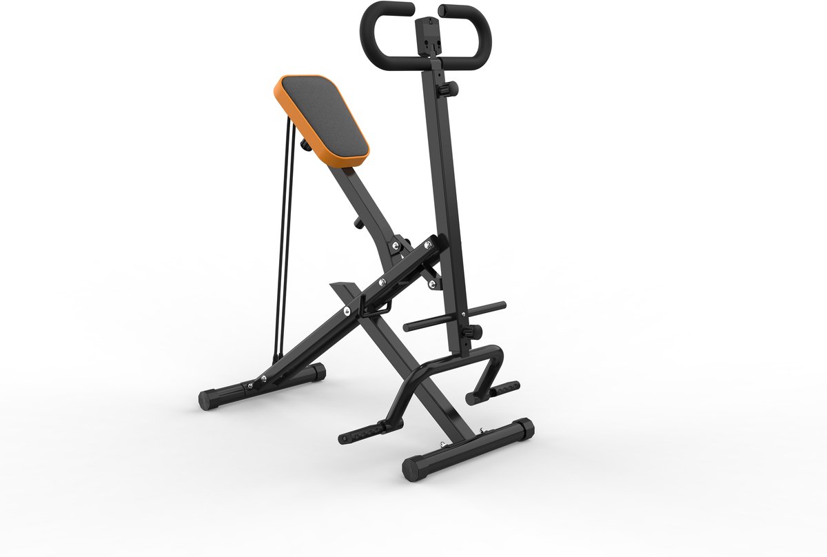 GigaCloud Squat Trainer Fitnessapparaat Opvouwbaar Zwart - GigaCloud Technology (Hong Kong) Limited - €86,99