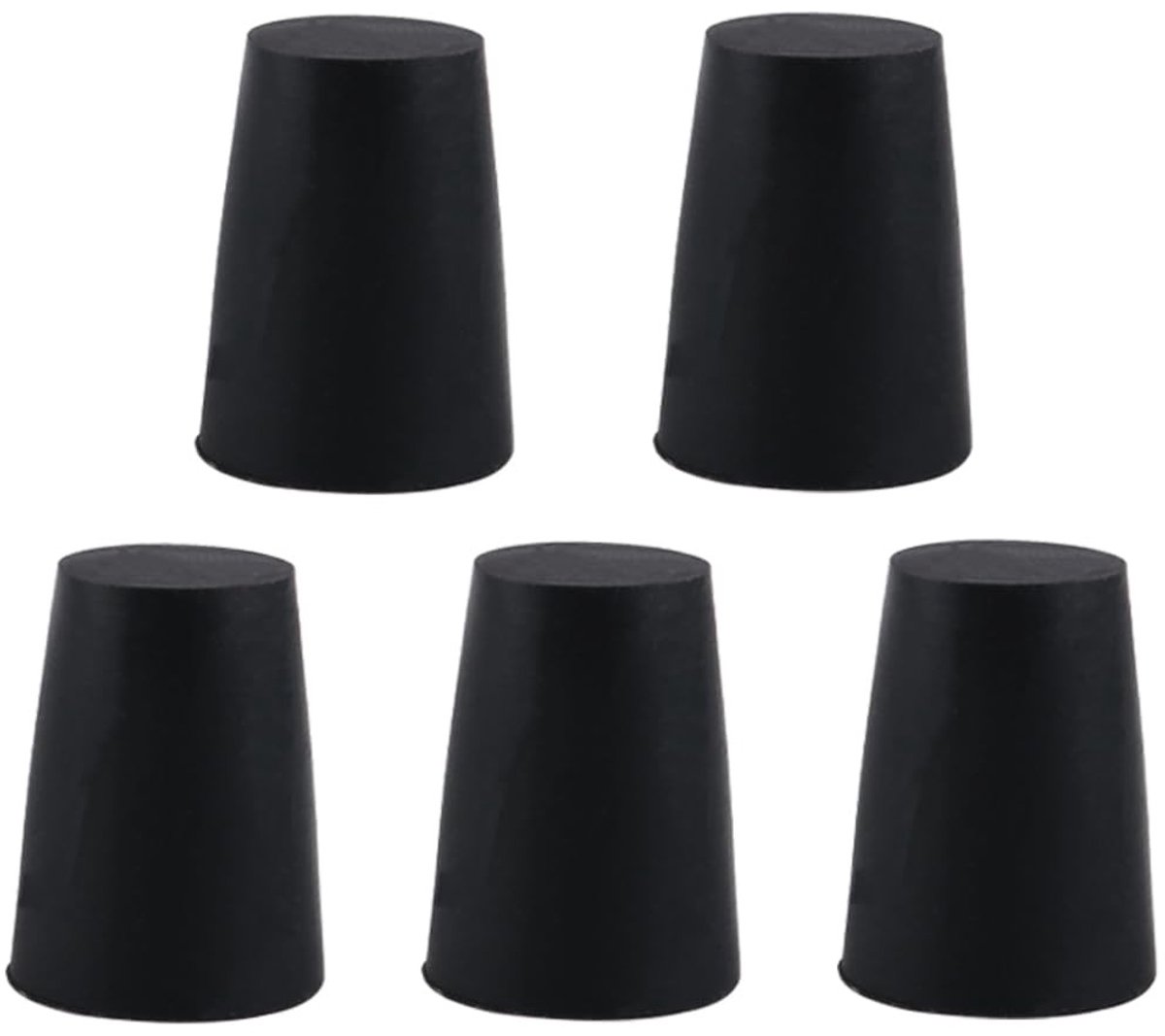 Dailygoods - Rubberen Taps Toelopende Reageerbuisstoppers