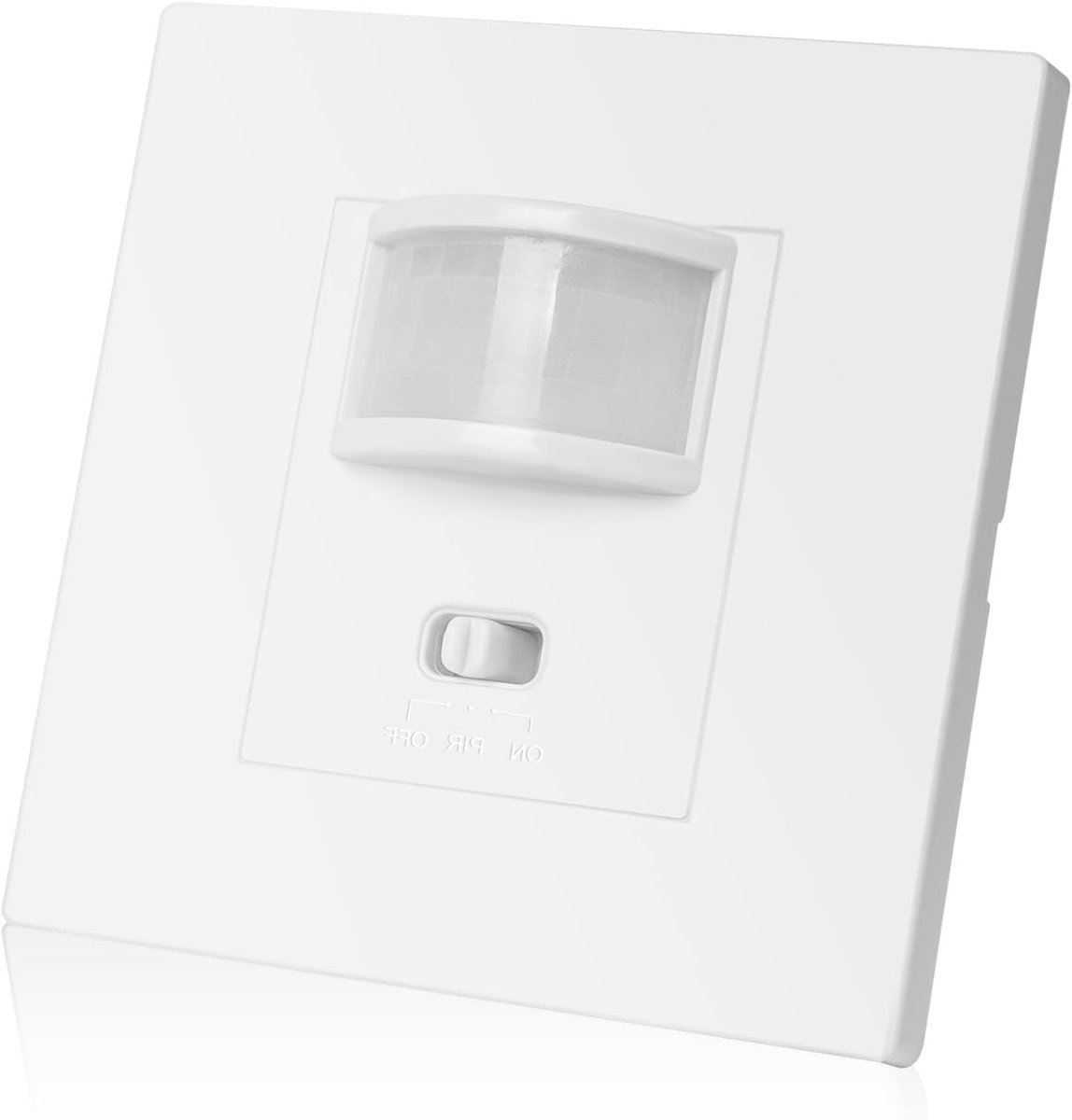 Indoor Bewegingssensor voor Wandmontage, 9m Bereik, 160° Hoek, Vervangt Lichtschakelaar, Ideaal voor Hal en Trap, 2-Draads Technologie