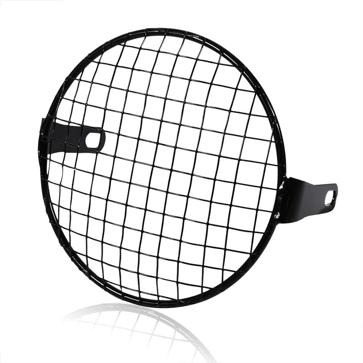 Dailygoods- Schijnwerfer Grill Goudkleurig - Aluminium - 1 Stuk - Geschikt voor Motorraden - Stevige Constructie - 6 cm x 3,5 cm - Motorfietsverlichting