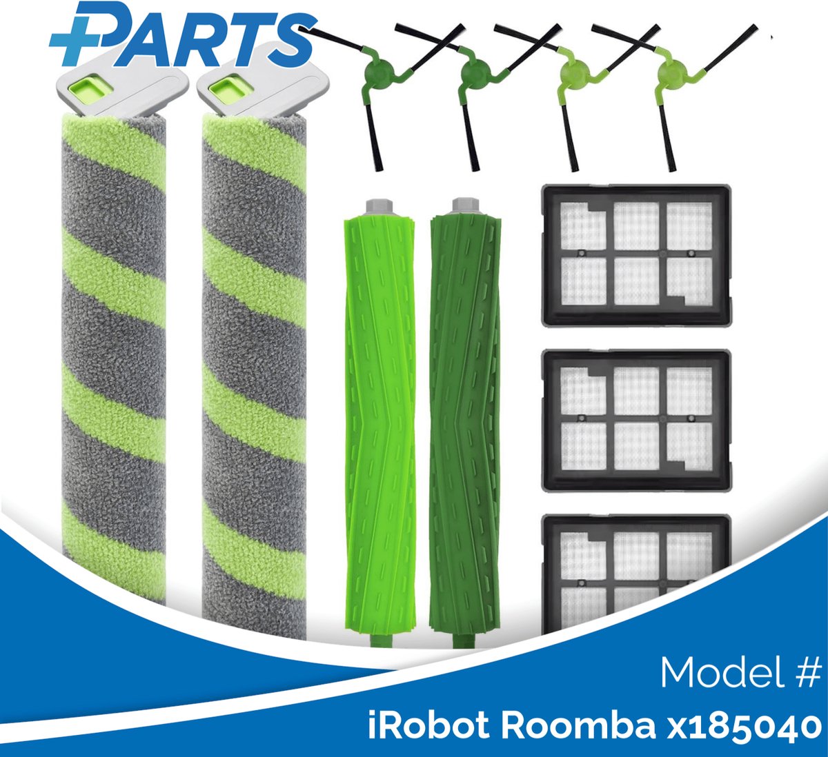 iRobot Roomba x185040 Onderhoudsset (Plus.Parts® alternatief voor 4849963)