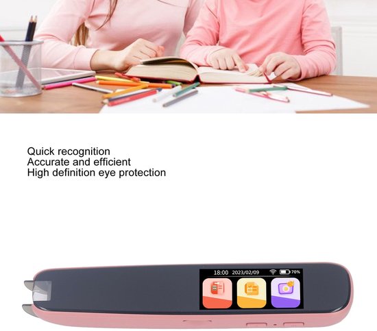 Dailygoods - Scanlezer Pen met AI Stemvertaling en Touchscreen — afbeelding 4