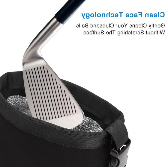 Golf Ball Cleaning Bag - Waterdichte tas - Met afneembare clip - Voor optimale balreiniging - ShopVlot van GOLF — afbeelding 4