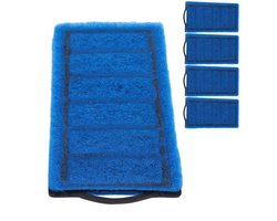 Dailygoods- Filterpatronen 4 Stuks - Vervangingspatronen - Aquarium Filter - Carbon Filter - Schildpad Tank - Herbruikbaar - Aquariumfilter
