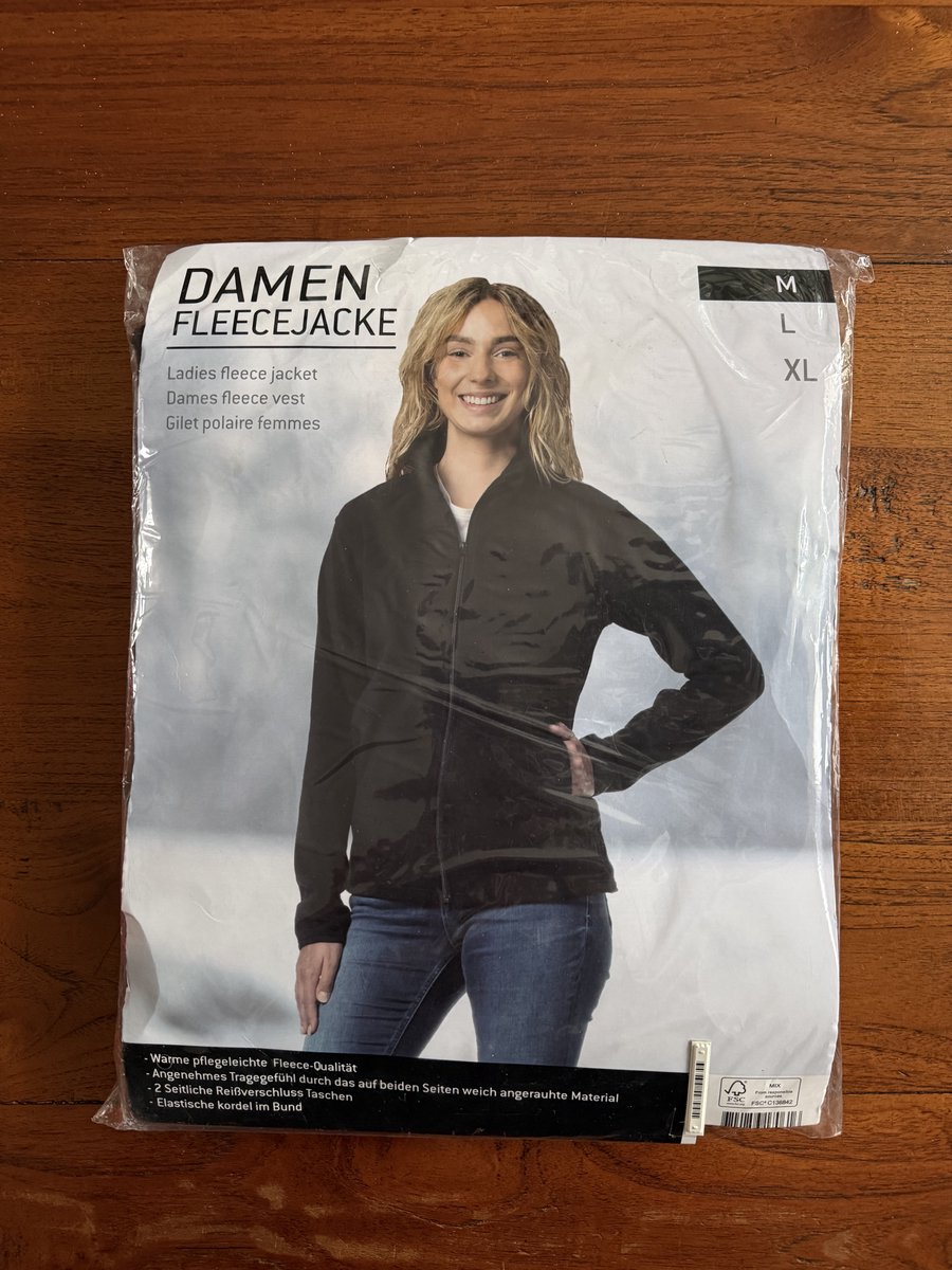 Dames Fleecevest Zwart