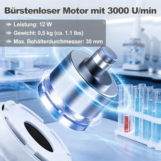 Laboratorium Mixer - Mengapparaat - Vloeistoffen Mengen - Compact Ontwerp - Niet Gespecificeerd - Niet Gespecificeerd — afbeelding 2