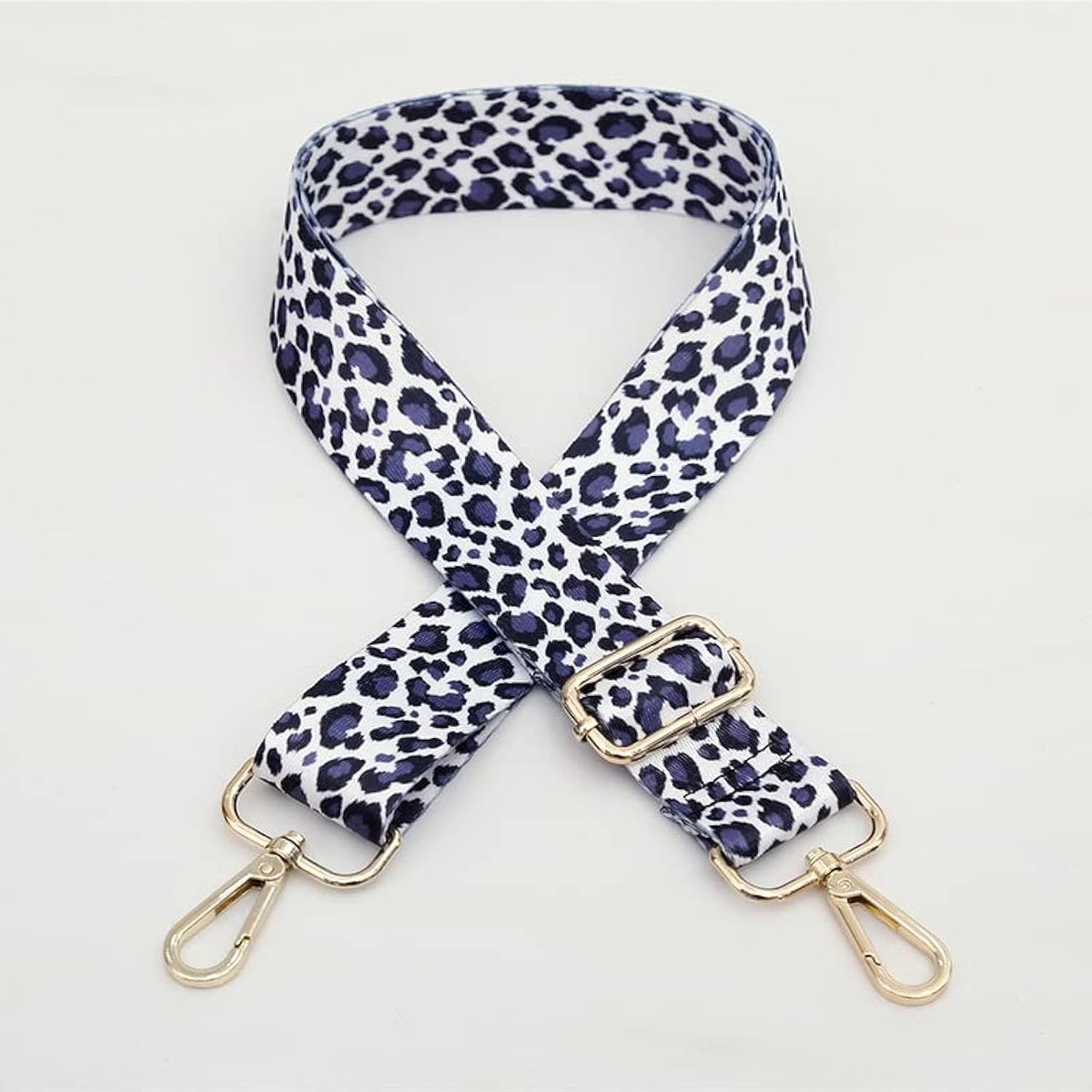 Dailygoods- Schouderriem Verstelbaar 80-140 cm - Brede Tasriem - Karabijnhaak - Duurzaam Nylon - Schouderband voor Dames/Heren