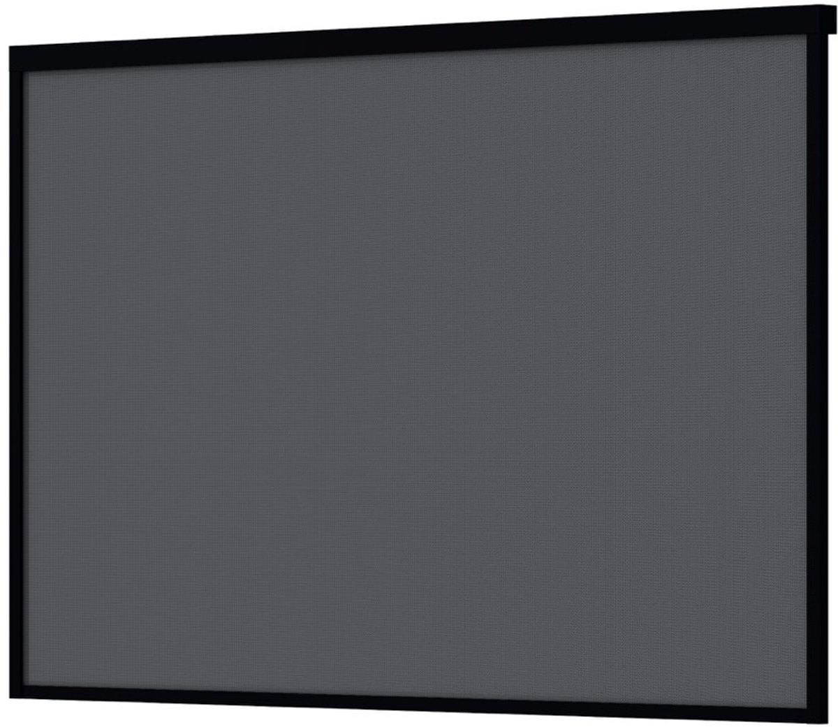 Windscreen voor pergola 370.5cm (lengte) x 236.5cm (hoogte) RAL 9005 zwart