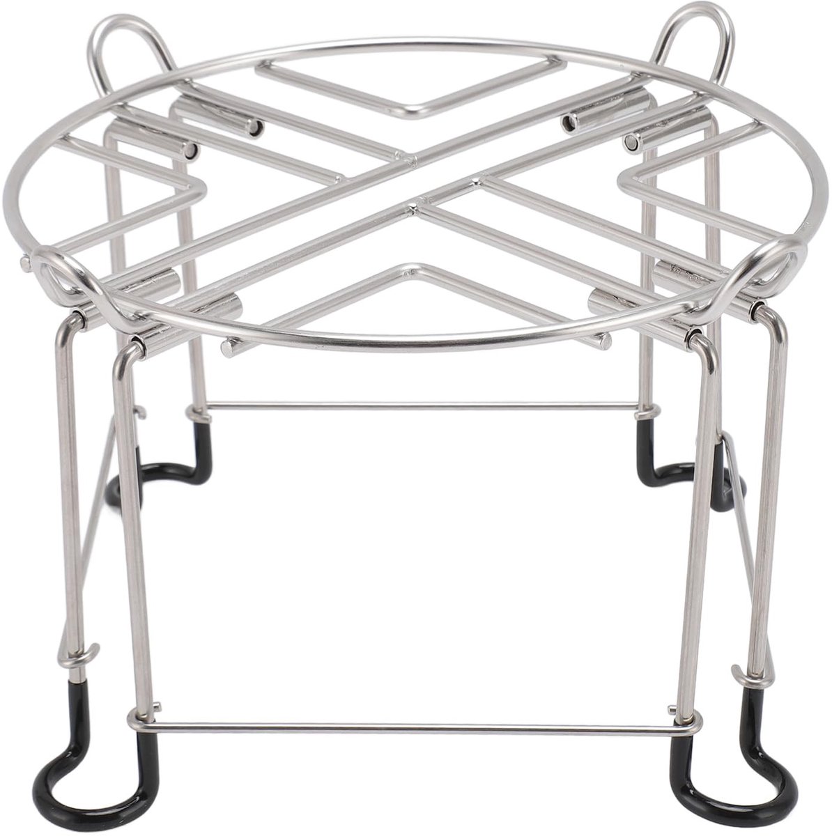Dailygoods- Waterfilterstand Hoogteverhoging 6 Inch - Roestvrij Staal - Geschikt voor Berkey Big - Eenvoudig te Monteren - Draagbaar en Handig - 9 Inch Basis - Waterfilterstandaard