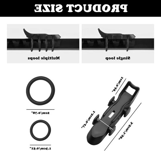 Magnetische Hengel Haak Houder met Rubber Ring - 4 Stuks - Handige Accessoires voor Vissen, Lure Bevestigingen en Haakbeveiliging — afbeelding 5