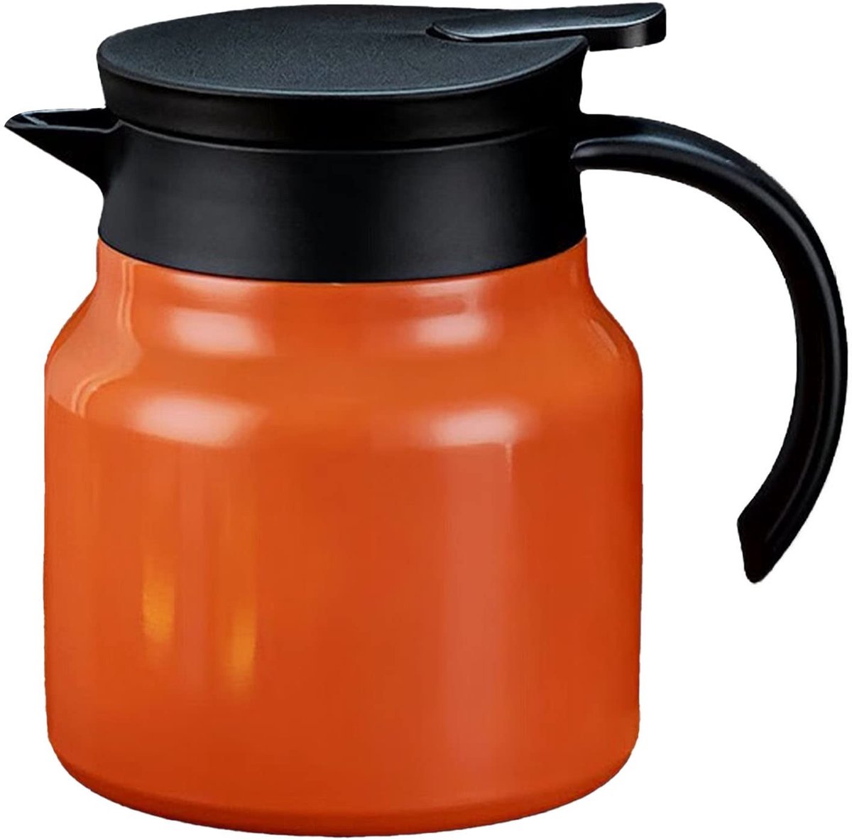Dailygoods- Koffiekaraf Thermisch - Geïsoleerde Theepot - Roestvrij Staal - Met Verwijderbare Theezeef - 1L Inhoud - Gebruiksvriendelijk Ontwerp