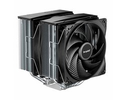 Be Quiet! - Pure Rock Pro 3 Silver - CPU Koeler - Dual Tower - 2x 120mm PWM - Zilver/Zwart