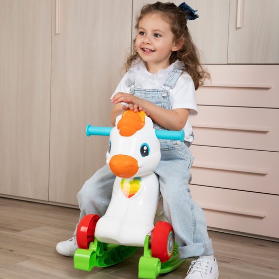 Clementoni - 3-in-1 hobbelpaard - Speelgoed Paard - Educatief speelgoed - Interactief Babyspeelgoed - Bereidbaar - 12 - 36 maanden van Clementoni — afbeelding 2