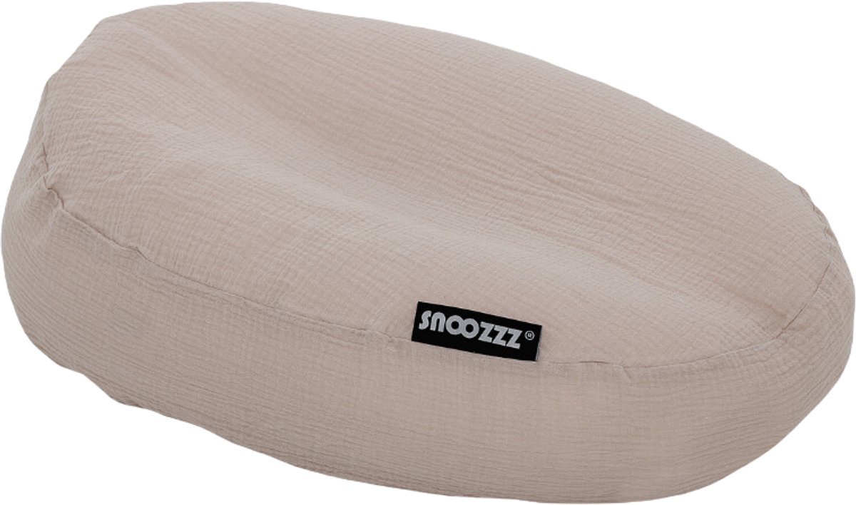Snoozzz Relax hoes voor voedingskussen zwangerschapskussen - 100% katoen - Sand