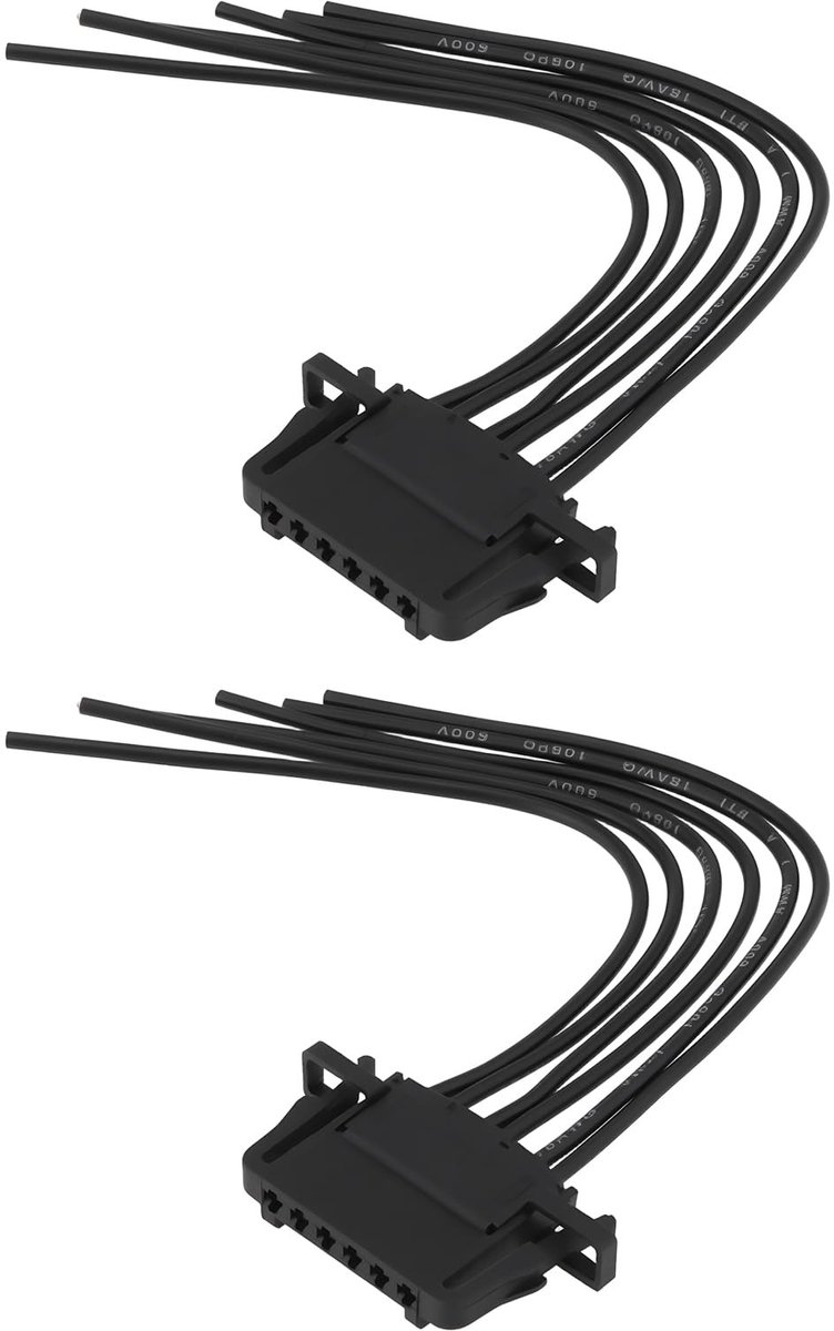 Dailygoods - 6-Pin Connector Reparatie Harnas voor Auto