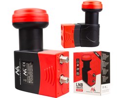 LNB satelliet Ontvangstkop - LNB voor schotelantenne - Maclean MCTV-670 Twin converter