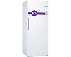 Bosch GSN58DWDV - Serie 6 - 191 x 70 - Vrijstaande Vriezer - Vrieskast - No Frost - Nooit meer ontdooien - Wit