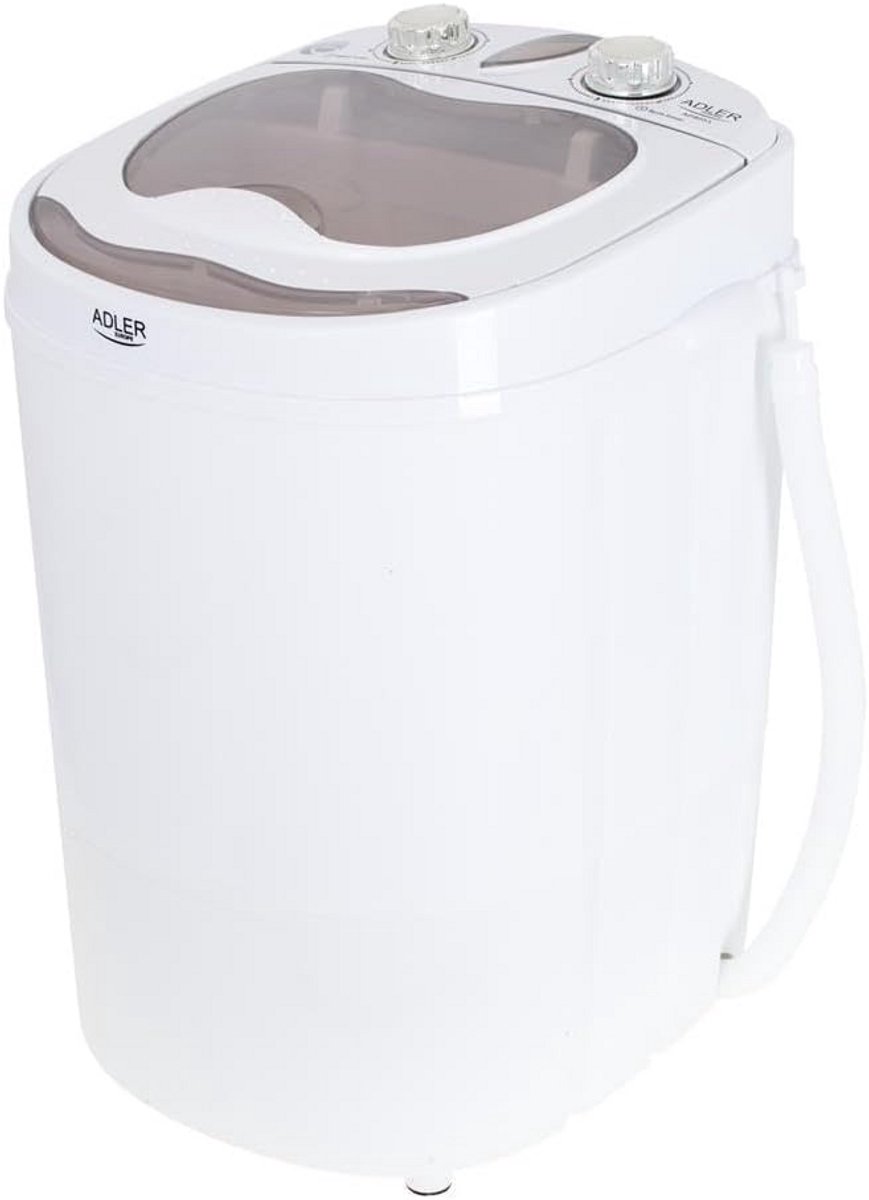Mini Wasmachine Compact Apparaat Kleine Wasjes Energiezuinig 3 Kilogram Wit