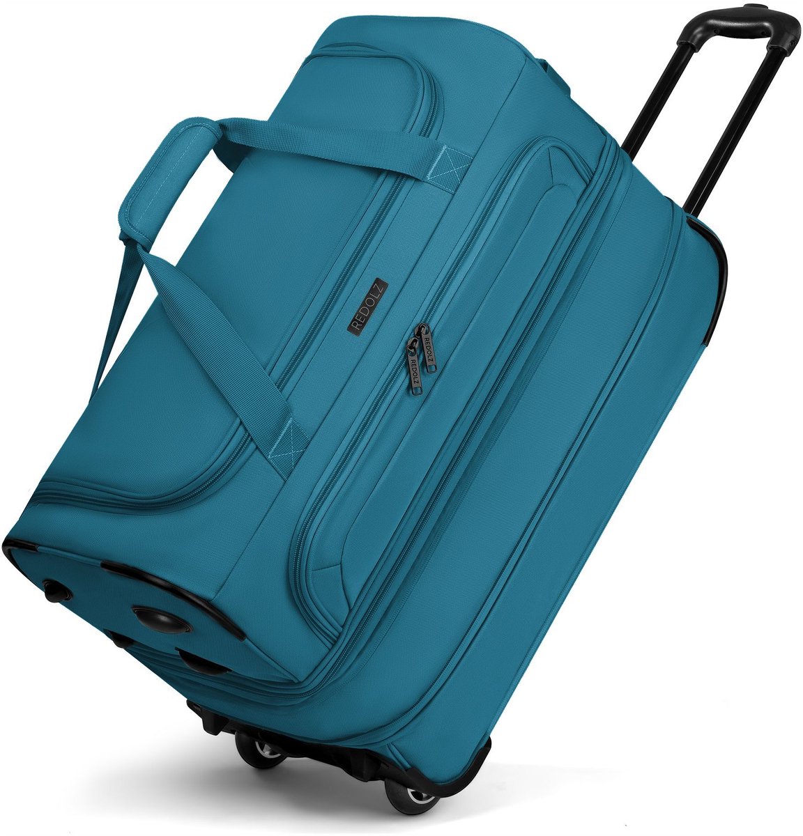 Redolz Duffle Essentials 2-wiel reistas 55 cm M met uitbreidingsflap - petrol