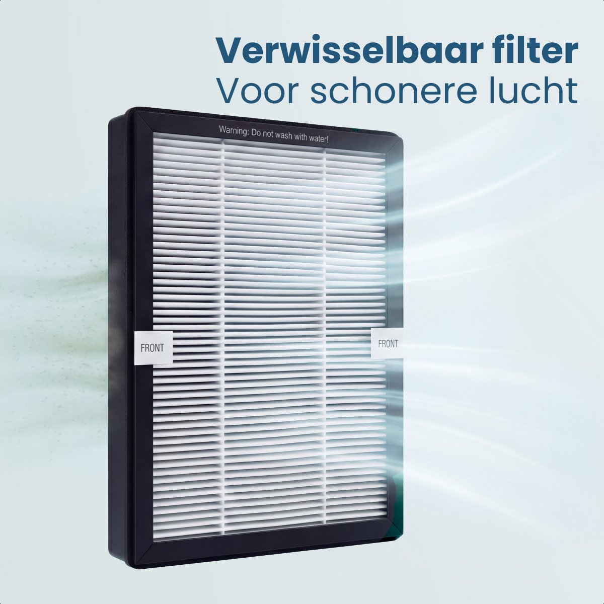 Auronic Torenventilator - Bladeless Model 2 in 1 - Luchtreiniger met HEPA-filter - Ventilator - 10 Standen - Afstandsbediening - 105 cm - Wit — afbeelding 9