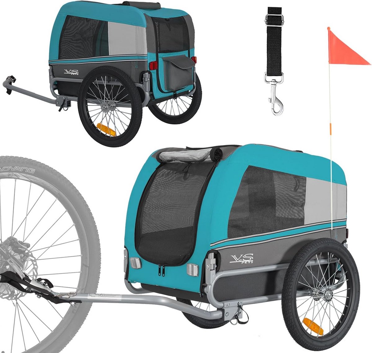 Fietsaanhanger voor Honden - Ideaal voor Actieve Huisdiereigenaren