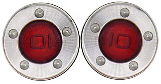 VLEMICO- Puttergewichten 10g - 2 Stuks - Hoogwaardige Metalen Gewichten - Rubberen Ringen - Slijtvast - Vochtbestendig - Golfgewichten van Vlemico — afbeelding 3