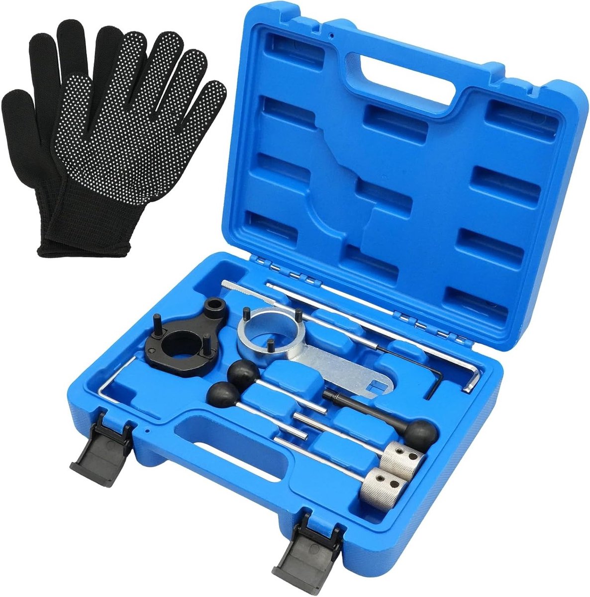 10-delige Set Motorafstelgereedschap voor VAG EA288, Timingriem Vervangingsgereedschap voor VW Audi Skoda Seat, Geschikt voor 1.4, 1.6, 2.0 TDI CR Motoren