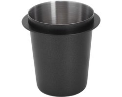 Dailygoods- Doseerbeker 58mm - Roestvrij Staal - Antiaanbaklaag - Koffiemachine Accessoire - Poederbeker - Duurzaam en gemakkelijk schoon te maken - Koffiedoseerder