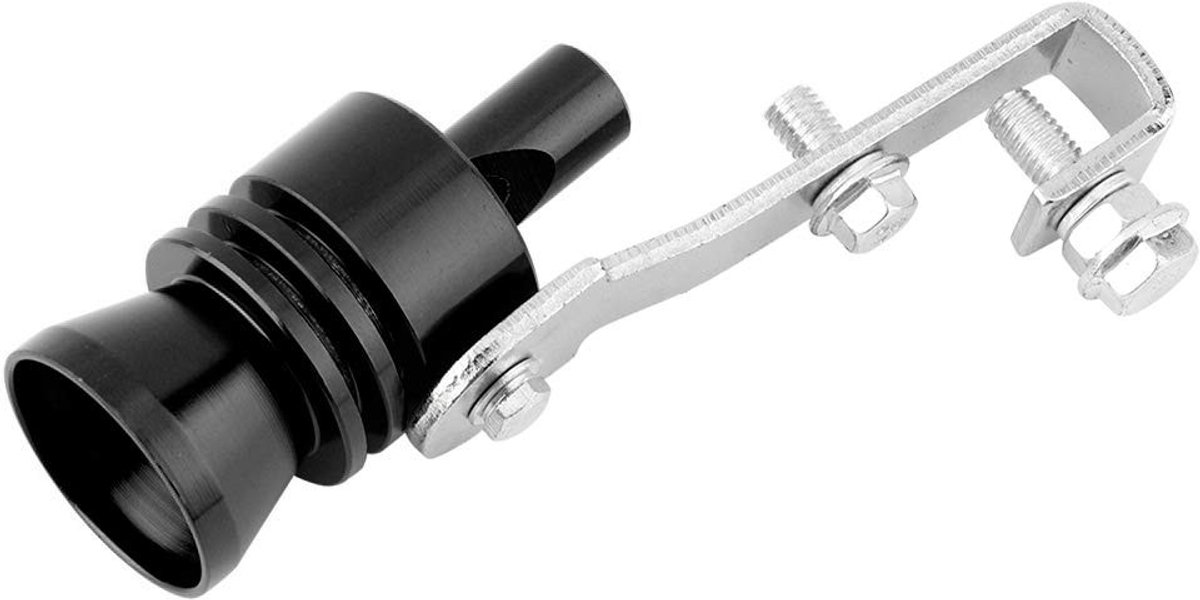 Dailygoods- Turbofluit Universele Auto-uitlaatpijp - Aluminiumlegering - Lichtgewicht - Duurzaam - Auto-accessoires - Eenvoudig te installeren - Uitlaatgeluid