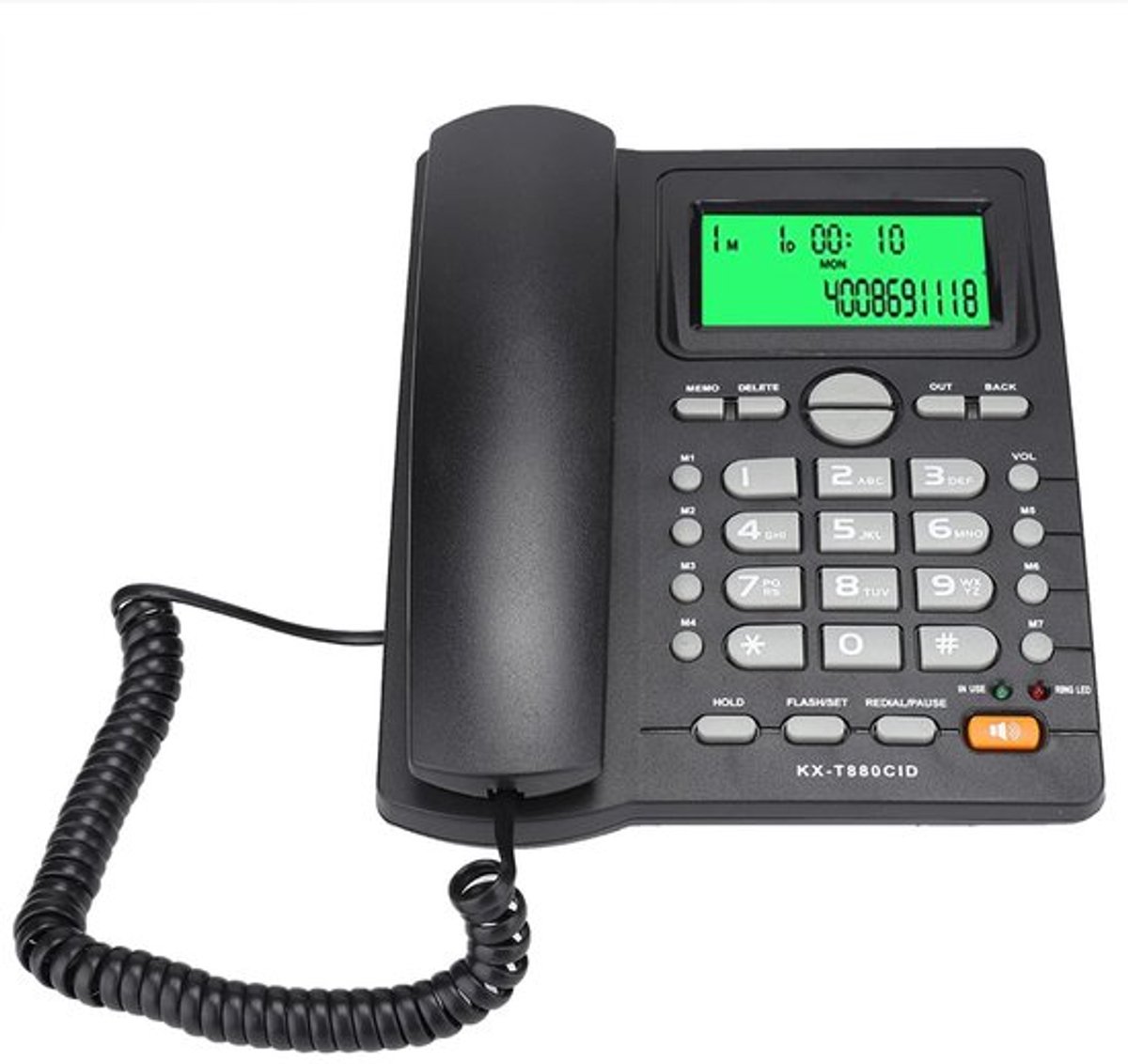 Allecto - Vaste Telefoon - Nummerherkenning - Luidsprekerfunctie