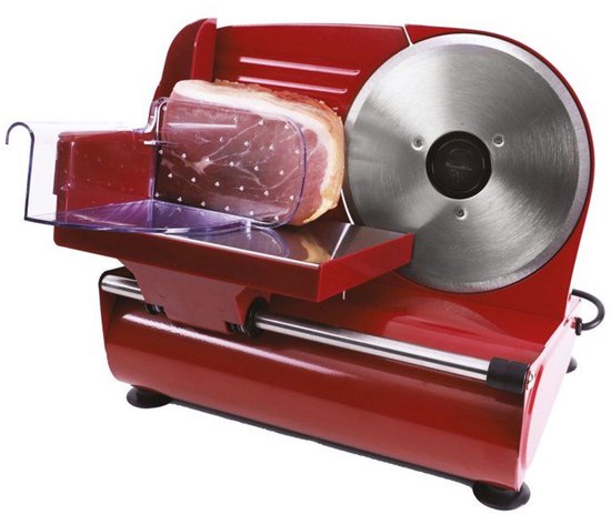 Le Pratique - Krachtige Elektrische (100W) Allessnijder voor Brood, Vlees & Kaas - Ø19 cm RVS-mes - Perfecte Snijdikte van 0-15 mm - Made in Italy — afbeelding 4