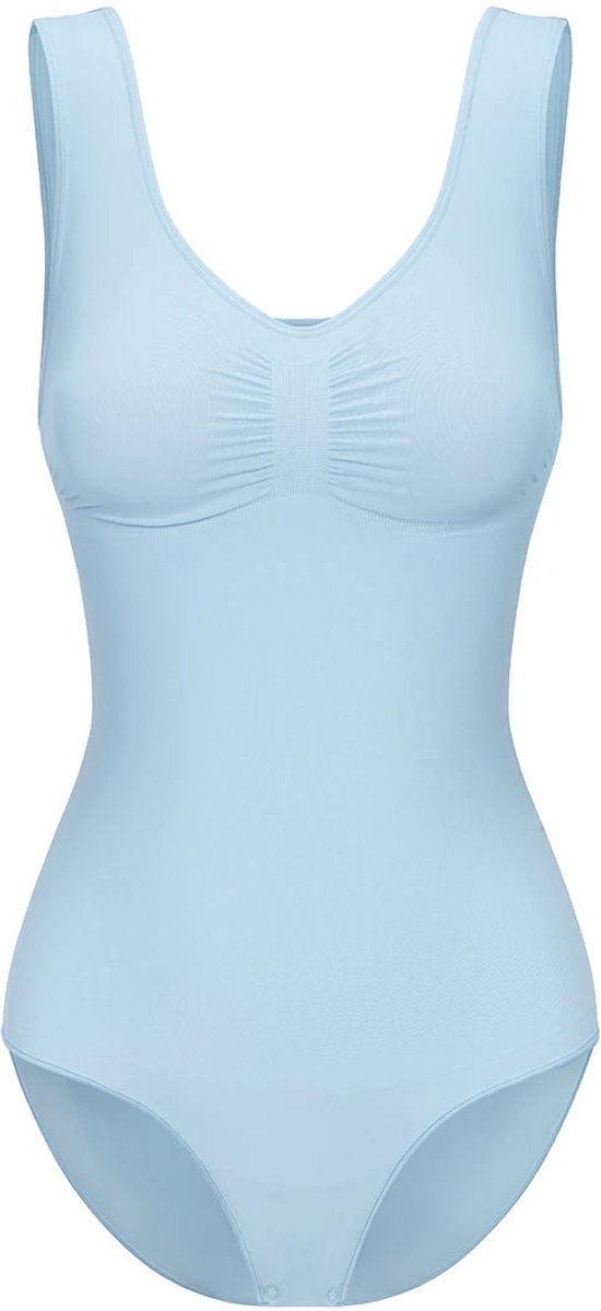 cfab by creamy fabrics Creamy Fabrics - Tank Bodysuit Sculpting Shapewear Met Slip - Ademend - Anti-Zweet - Ultra Zacht - Comfortabel - Sculptend - Perfecte Pasvorm -